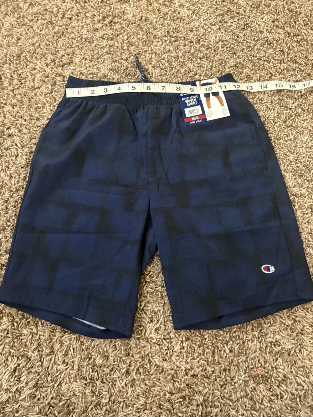 Champion Blue Boy's Active Woven Shorts